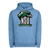 Pigment Pebble Blue northeastern state riverhawks Urban Hoodie - SnappyArt