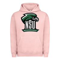 Pigment Salmon northeastern state riverhawks Urban Hoodie - SnappyArt