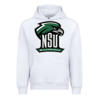 White northeastern state riverhawks Urban Hoodie - SnappyArt