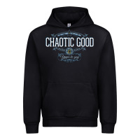 Black Chaotic Good Essential  Copy Urban Hoodie - SnappyArt