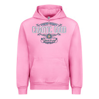 Fuchsia Pink Chaotic Good Essential  Copy Urban Hoodie - SnappyArt