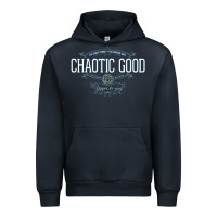 Navy Chaotic Good Essential  Copy Urban Hoodie - SnappyArt