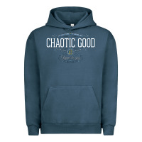 Pigment Midnight Navy Chaotic Good Essential  Copy Urban Hoodie - SnappyArt