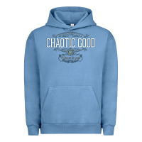 Pigment Pebble Blue Chaotic Good Essential  Copy Urban Hoodie - SnappyArt