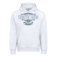 White Chaotic Good Essential  Copy Urban Hoodie - SnappyArt