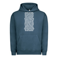 Pigment Midnight Navy MY NAME IS ZAK BAGANS - GHOST ADVENTURES Urban Hoodie - SnappyArt
