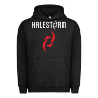 Pigment Black halestorm black Urban Hoodie - SnappyArt