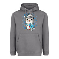 Storm snowman coffee cup Heavyweight Hoodie - JahusDesignShop