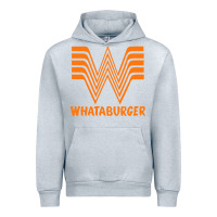 Heather Grey whataburger Urban Hoodie - SnappyArt