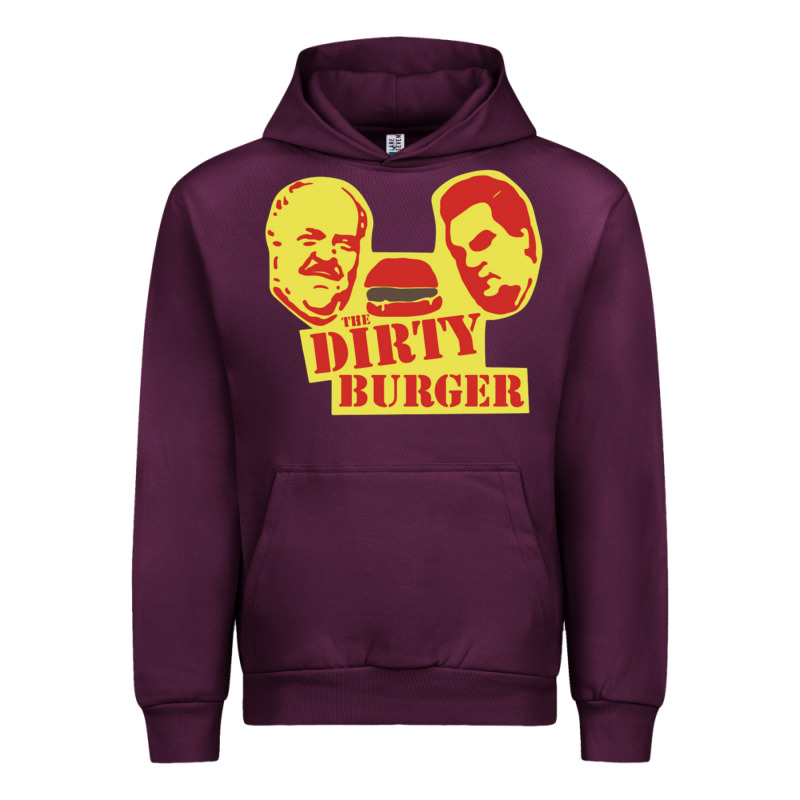 Dirty Burger Urban Hoodie by SnappyArt | Teevron