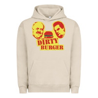 Pigment French Oak Dirty Burger Urban Hoodie - SnappyArt