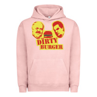 Pigment Salmon Dirty Burger Urban Hoodie - SnappyArt
