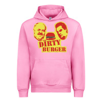 Fuchsia Pink Dirty Burger Urban Hoodie - SnappyArt