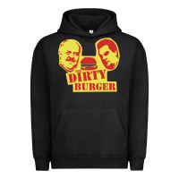 Pigment Black Dirty Burger Urban Hoodie - SnappyArt