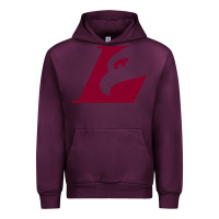 Mauve Wine UW-La Crosse maroon Urban Hoodie - SnappyArt