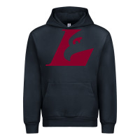 Navy UW-La Crosse maroon Urban Hoodie - SnappyArt