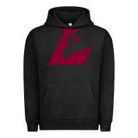 Pigment Black UW-La Crosse maroon Urban Hoodie - SnappyArt