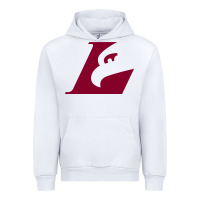 White UW-La Crosse maroon Urban Hoodie - SnappyArt