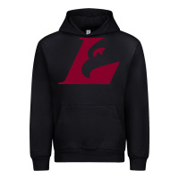 Black UW-La Crosse maroon Urban Hoodie - SnappyArt