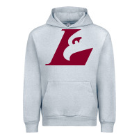 Heather Grey UW-La Crosse maroon Urban Hoodie - SnappyArt
