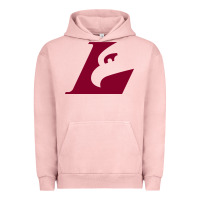 Pigment Salmon UW-La Crosse maroon Urban Hoodie - SnappyArt