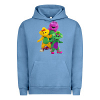 Pigment Pebble Blue new 755 barney and friends cute Urban Hoodie - SnappyArt