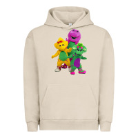 Pigment French Oak new 755 barney and friends cute Urban Hoodie - SnappyArt