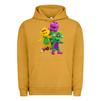 Pigment Peanut Butter new 755 barney and friends cute Urban Hoodie - SnappyArt