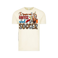 Vintage Arctic I Run On Coffee And Soccer Frappe Vintage Tee - FaDigitalArtStudio