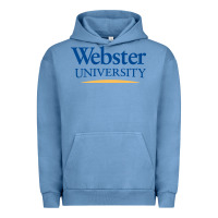 Pigment Pebble Blue webster university Urban Hoodie - SnappyArt