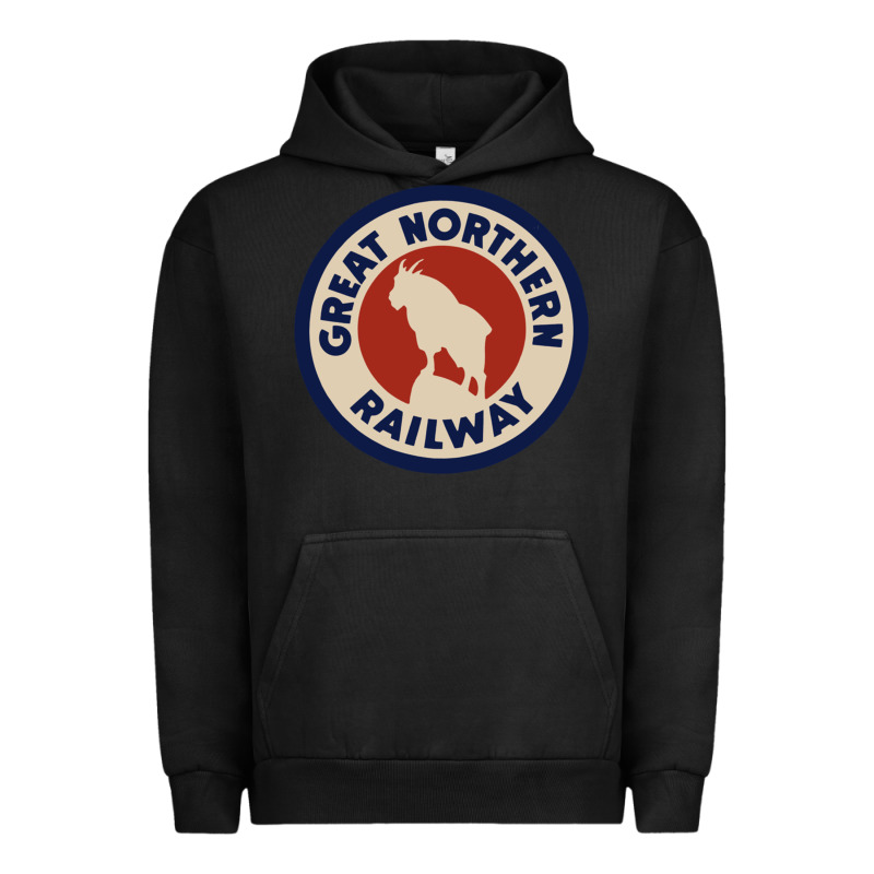 Great Northern Railroad Urban Hoodie by SnappyArt | Teevron