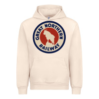 Sandshell Great Northern Railroad Urban Hoodie - SnappyArt