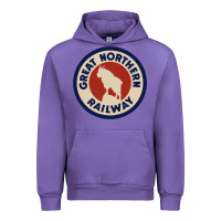 Tulip Great Northern Railroad Urban Hoodie - SnappyArt