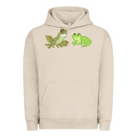 Pigment French Oak The Princess and the Frog Tiana and Naveen Art Urban Hoodie - SnappyArt