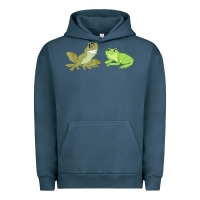 Pigment Midnight Navy The Princess and the Frog Tiana and Naveen Art Urban Hoodie - SnappyArt
