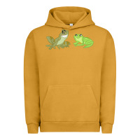 Pigment Peanut Butter The Princess and the Frog Tiana and Naveen Art Urban Hoodie - SnappyArt