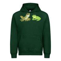 Forest Green The Princess and the Frog Tiana and Naveen Art Urban Hoodie - SnappyArt