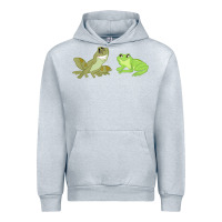 Heather Grey The Princess and the Frog Tiana and Naveen Art Urban Hoodie - SnappyArt
