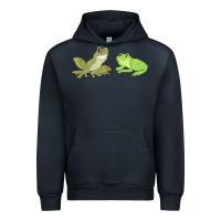 Navy The Princess and the Frog Tiana and Naveen Art Urban Hoodie - SnappyArt