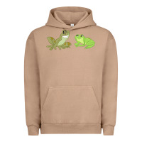 Pigment Burro The Princess and the Frog Tiana and Naveen Art Urban Hoodie - SnappyArt