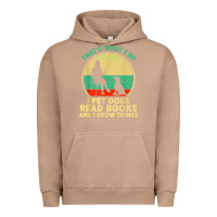 Pigment Burro that what i do i pet dogs read books and i know things t shirt Urban Hoodie - SnappyArt