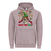 Vintage Zinc what the elf skull Vintage Hoodie - FaDigitalArtStudio