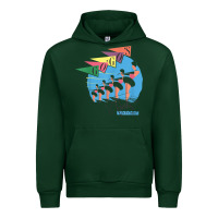 Forest Green the go go's   vacation retro t shirt Urban Hoodie - SnappyArt