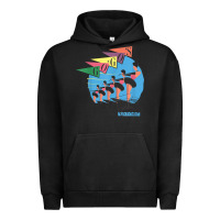 Pigment Black the go go's   vacation retro t shirt Urban Hoodie - SnappyArt