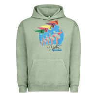 Pigment Oil Green the go go's   vacation retro t shirt Urban Hoodie - SnappyArt