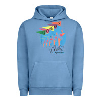 Pigment Pebble Blue the go go's   vacation retro t shirt Urban Hoodie - SnappyArt