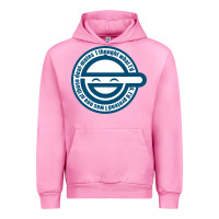 Fuchsia Pink Laughing Man GHOST IN THE SHELL Classic Urban Hoodie - SnappyArt