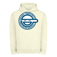 Pigment Pistachio Laughing Man GHOST IN THE SHELL Classic Urban Hoodie - SnappyArt