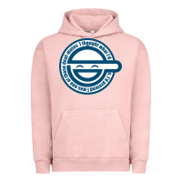 Pigment Salmon Laughing Man GHOST IN THE SHELL Classic Urban Hoodie - SnappyArt