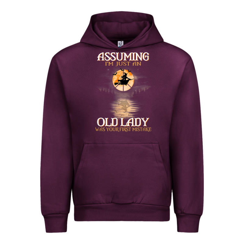 Assuming I'm Just An Old Lady Was Your First Mistake Witch Urban Hoodie by SnappyArt | Teevron